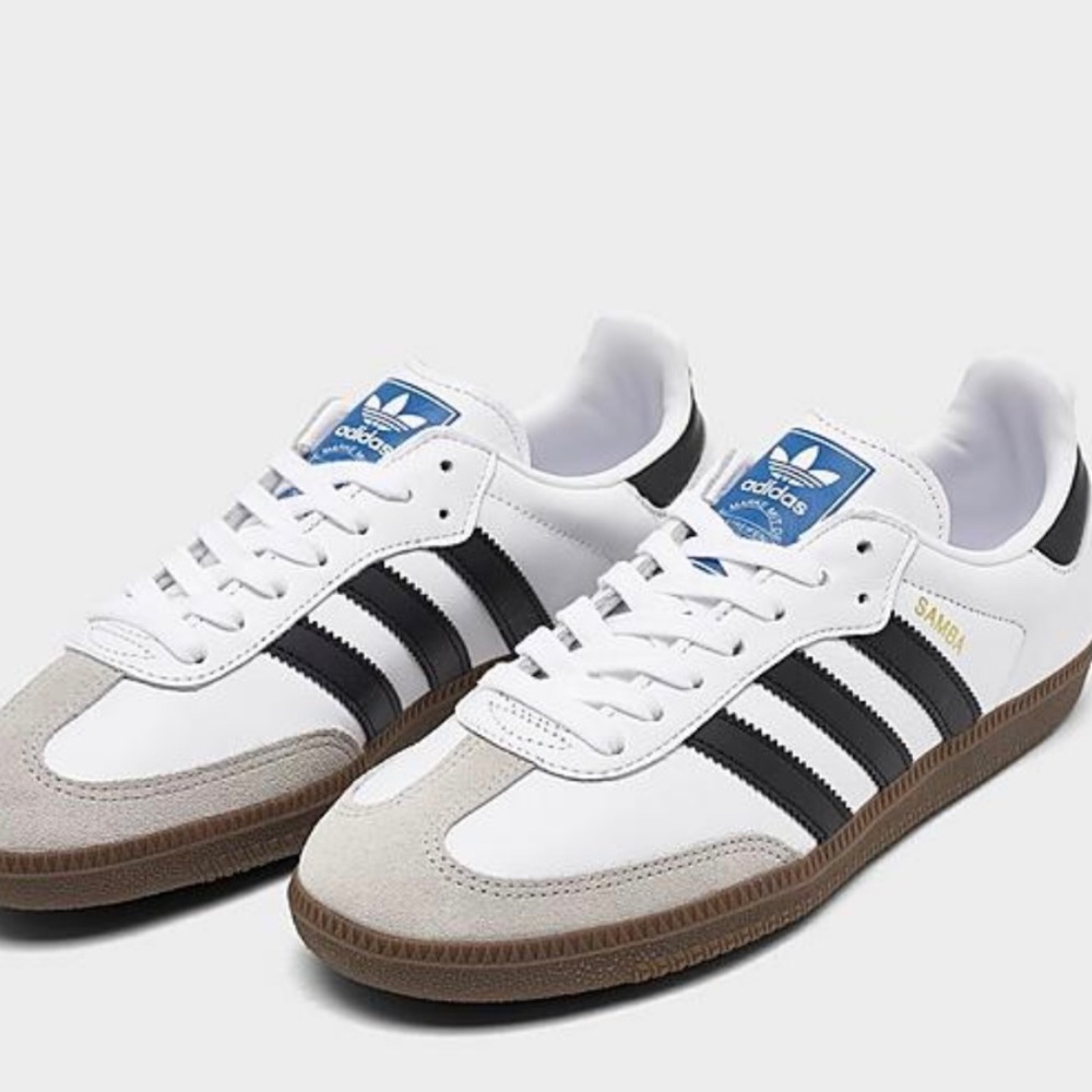 NEW WITH TAGS Adidas Samba White Samba Size 7